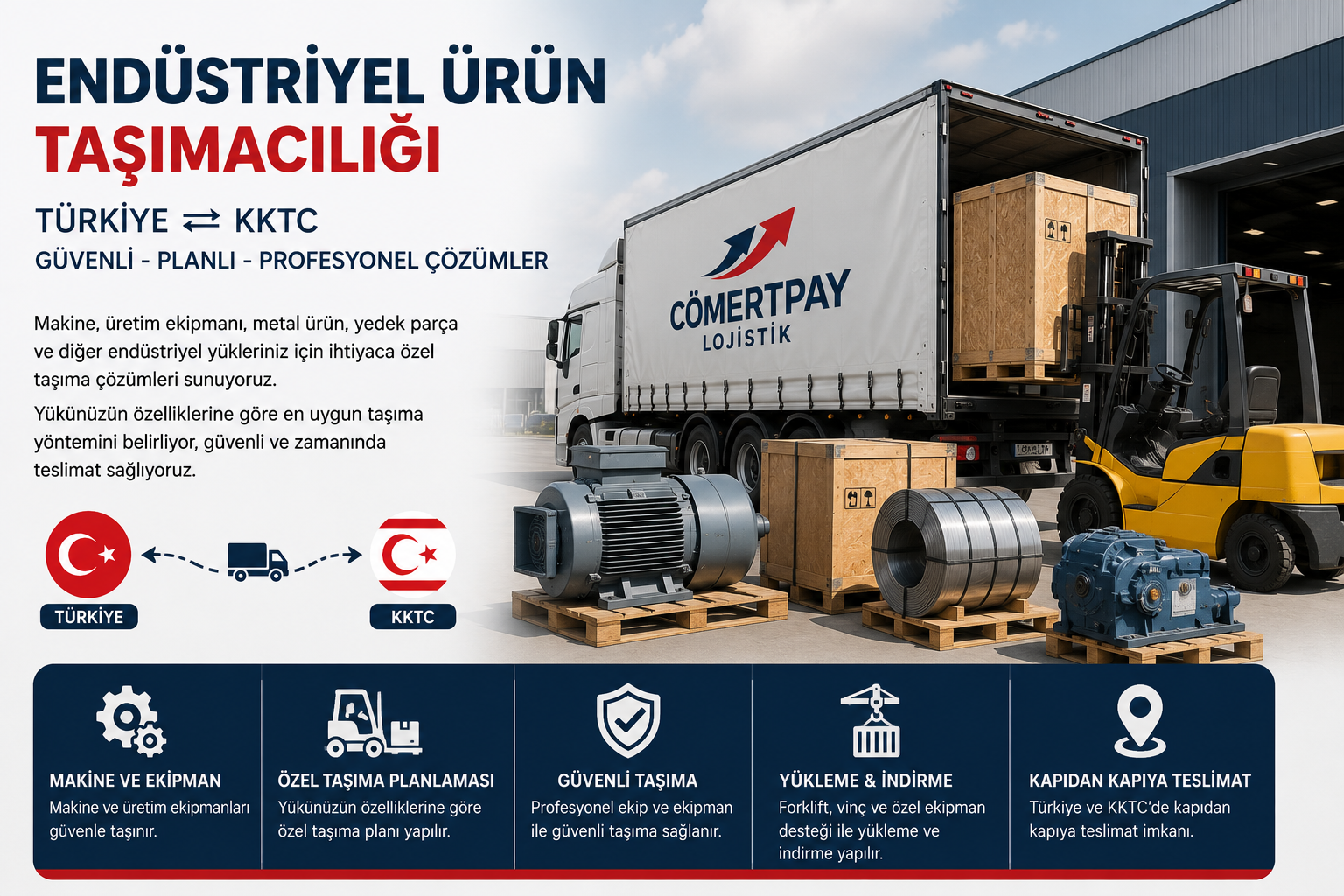 Endüstriyel Ürün Taşımacılığı